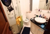 Lake view one bedroom for lease in Truc Bach area, quiet location